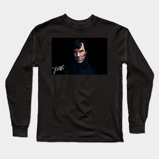 Sherlock Long Sleeve T-Shirt by Xbalanque